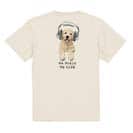 【Tシャツ】レトリバーだってNo Music No Life 5.6oz Cotton:100%