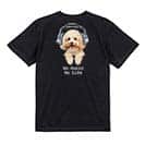 【Tシャツ】トイプードルだってNo Music No Life 5.6oz Cotton:100%