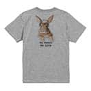 【Tシャツ】ウサギだってNo Music No Life 5.6oz Cotton:100%
