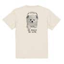 【Tシャツ】ポメラニアンだってNo Music No Life 5.6oz Cotton:100%