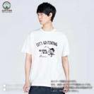 【Tシャツ】【釣りざんまい】レッツゴーフィッシング ウトウトアングラー 5.6oz Cotton:100%