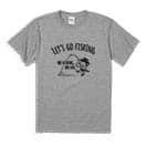 【Tシャツ】【釣りざんまい】レッツゴーフィッシング ウトウトアングラー 5.6oz Cotton:100%