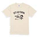 【Tシャツ】【釣りざんまい】レッツゴーフィッシング ウトウトアングラー 5.6oz Cotton:100%