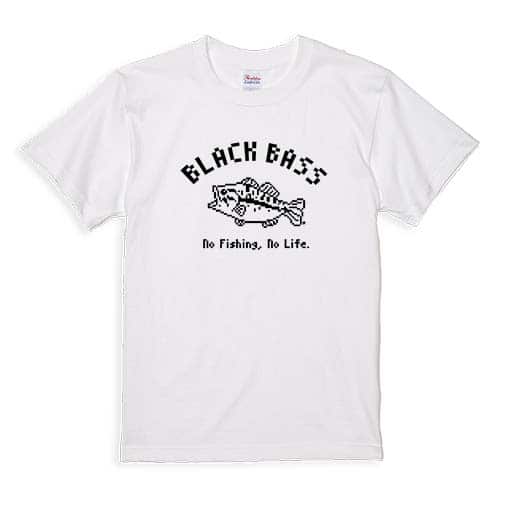 【Tシャツ】【釣りざんまい】ブラックバス 5.6oz Cotton:100%