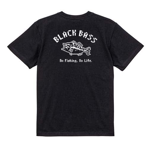 【Tシャツ】【釣りざんまい】ブラックバス 5.6oz Cotton:100%