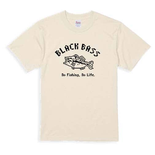 【Tシャツ】【釣りざんまい】ブラックバス 5.6oz Cotton:100%