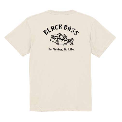 【Tシャツ】【釣りざんまい】ブラックバス 5.6oz Cotton:100%