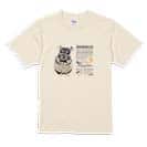 【Tシャツ】チンチラ 5.6oz Cotton:100%