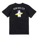 【Tシャツ】波乗りシロクマさん(wakat) 5.6oz Cotton:100%