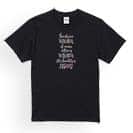 【Tシャツ】英字格言 ココ・シャネル名言 5.6oz Cotton:100%