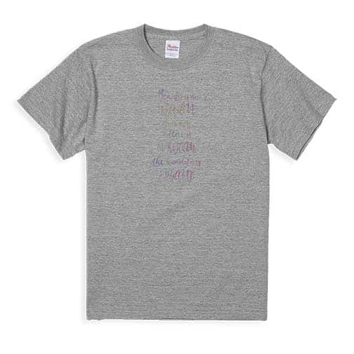 【Tシャツ】英字格言 ココ・シャネル名言 5.6oz Cotton:100%