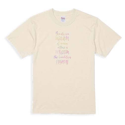 【Tシャツ】英字格言 ココ・シャネル名言 5.6oz Cotton:100%