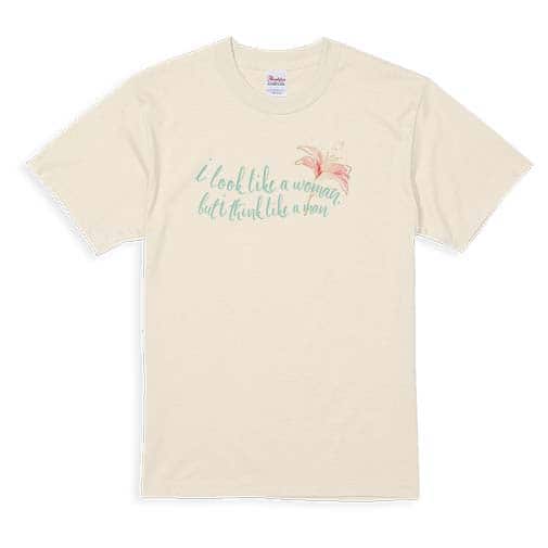 【Tシャツ】英字名言 ドリー・パートン名言 5.6oz Cotton:100%