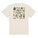 【Tシャツ】【釣りざんまい】釣りに行く準備_カラフル 5.6oz Cotton:100%