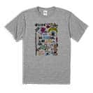 【Tシャツ】【釣りざんまい】釣りが好きなんです_カラフル 5.6oz Cotton:100%