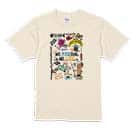 【Tシャツ】【釣りざんまい】釣りが好きなんです_カラフル 5.6oz Cotton:100%