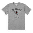 【Tシャツ】シロクマさんとスイカ(wakat) 5.6oz Cotton:100%