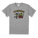 【Tシャツ】【釣りざんまい】キャンピング 5.6oz Cotton:100%