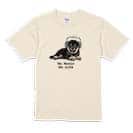 【Tシャツ】黒柴（子犬）だってNo Music No Life 5.6oz Cotton:100%