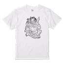 【彫姫】【Tシャツ】鬼 5.6oz Cotton:100%