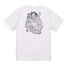【彫姫】【Tシャツ】鬼 5.6oz Cotton:100%