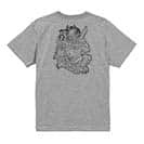 【彫姫】【Tシャツ】鬼 5.6oz Cotton:100%