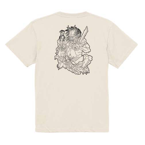 【彫姫】【Tシャツ】鬼 5.6oz Cotton:100%
