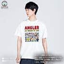 【Tシャツ】【釣りざんまい】釣りをするんです_カラフル　横書き 5.6oz Cotton:100%