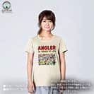 【Tシャツ】【釣りざんまい】釣りをするんです_カラフル　横書き 5.6oz Cotton:100%