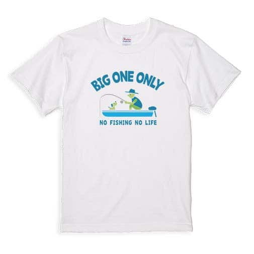 【Tシャツ】【釣りざんまい】愛犬とボートフィッシング_カラフル 5.6oz Cotton:100%