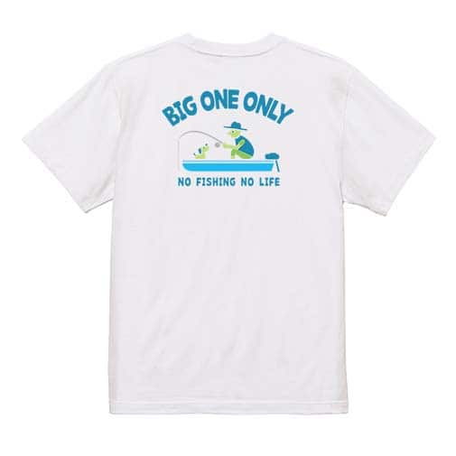 【Tシャツ】【釣りざんまい】愛犬とボートフィッシング_カラフル 5.6oz Cotton:100%