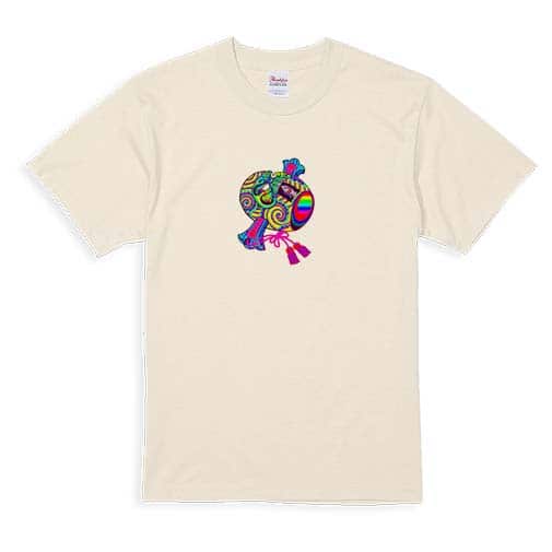 【彫姫】【Tシャツ】達磨小槌七色 5.6oz Cotton:100%