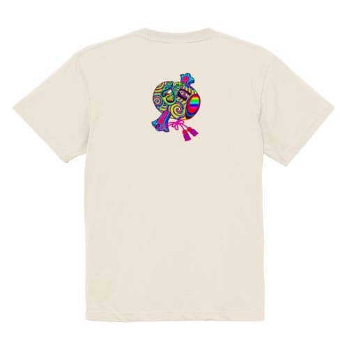 【彫姫】【Tシャツ】達磨小槌七色 5.6oz Cotton:100%