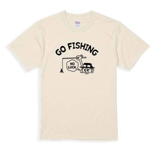 【Tシャツ】【釣りざんまい】釣れないアングラー 5.6oz Cotton:100%
