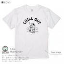【Tシャツ】【釣りざんまい】のんびり釣りしよう 5.6oz Cotton:100%