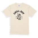 【Tシャツ】【釣りざんまい】のんびり釣りしよう 5.6oz Cotton:100%