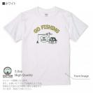 【Tシャツ】【釣りざんまい】釣れないアングラー_レトロ 5.6oz Cotton:100%