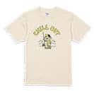 【Tシャツ】【釣りざんまい】のんびり釣りしよう_レトロ 5.6oz Cotton:100%