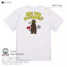 【Tシャツ】【釣りざんまい】ルアーとクマさん 5.6oz Cotton:100%