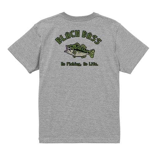 【Tシャツ】【釣りざんまい】ブラックバス_カラフル 5.6oz Cotton:100%