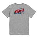 【Tシャツ】【釣りざんまい】爆弾ラン&ガンフィッシング 5.6oz Cotton:100%