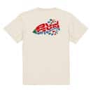 【Tシャツ】【釣りざんまい】爆弾ラン&ガンフィッシング 5.6oz Cotton:100%