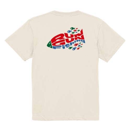 【Tシャツ】【釣りざんまい】爆弾ラン&ガンフィッシング 5.6oz Cotton:100%