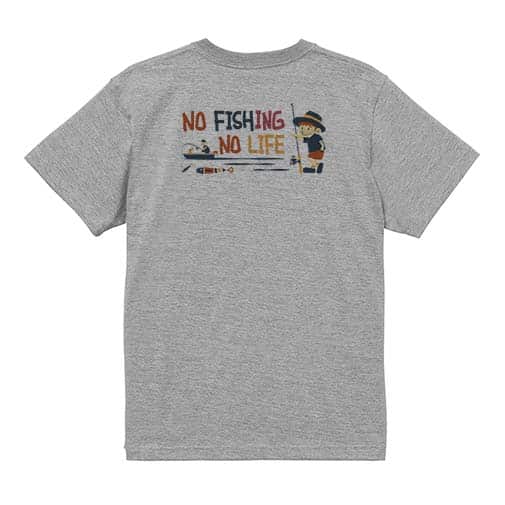 【Tシャツ】【釣りざんまい】ボート釣りに行きたい少年 5.6oz Cotton:100%