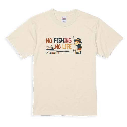 【Tシャツ】【釣りざんまい】ボート釣りに行きたい少年 5.6oz Cotton:100%