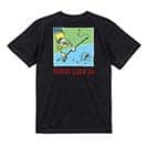 【Tシャツ】【釣りざんまい】ルアー釣りのターゲット 5.6oz Cotton:100%