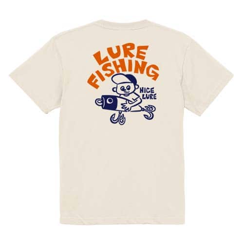 【Tシャツ】【釣りざんまい】ルアーが好きなんです 5.6oz Cotton:100%