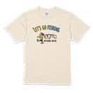 【Tシャツ】【釣りざんまい】レッツゴーフィッシング ルアーと少年_カラフル 5.6oz Cotton:100%