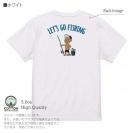 【Tシャツ】【釣りざんまい】レッツゴーフィッシング アングラー_カラフル 5.6oz Cotton:100%