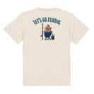 【Tシャツ】【釣りざんまい】レッツゴーフィッシング ポッチャリアングラー_カラフル 5.6oz Cotton:100%
